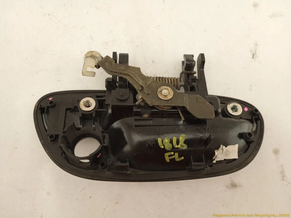 Manija de puerta exterior delantera izquierda Subaru Legacy Driver negra para 2005 2006 05 06 Foto 2 de 4