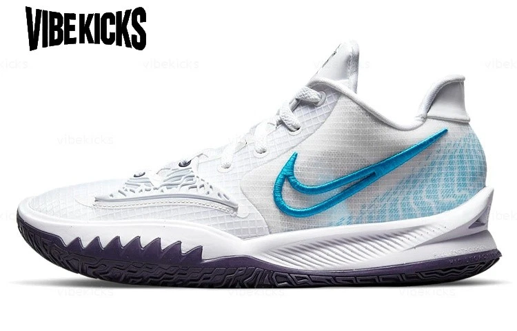 未使用品　Nike Kyrie 4 Low EP Nike Kyrie 4 EP Low White Laser Blue for Sale | Authenticity