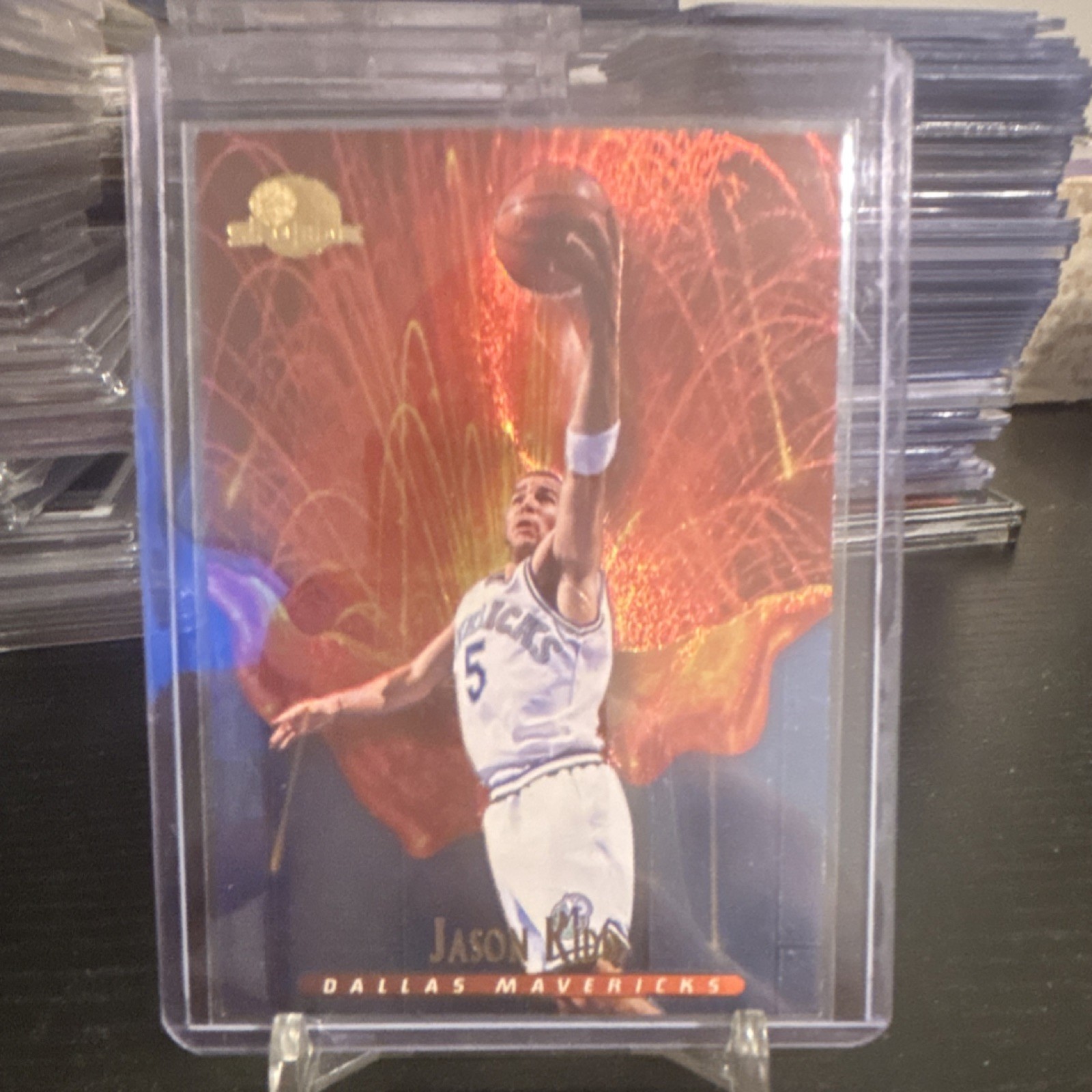 SkyBox 1995-96 Premium Meltdown Jason Kidd M3 Dallas Mavericks Basketball