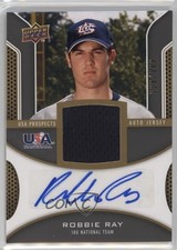 2009 Upper Deck Signature Stars USA Prospects Jerseys /399 Robbie Ray Auto oh8