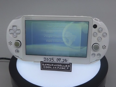 Sony Playstation PS Vita White PCH-2000 ZA12 Wi-Fi Model Console
