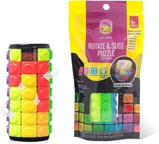 R.Y.TOYS Rotate and Slide Puzzle-Design Patent,Fidget Toys(Restore Order/Create 