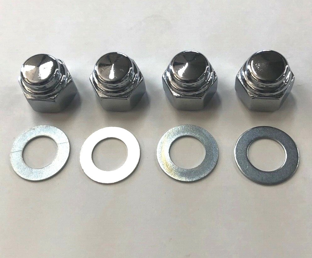 ROCKER SHAFT CAP NUT & WASHER KIT FOR HARLEY SHOVELHEAD & IRONHEAD