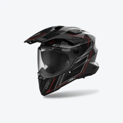 AIROH COMMANDER 2 CARBON STYLISH FULL FACE ENDURO MOTORCYCLE HELMET SIZE XXL
