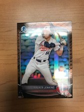 2025 Bowman - Chrome Prospects Walker Jenkins #BCP-1 Reptilian Refractor (RC)