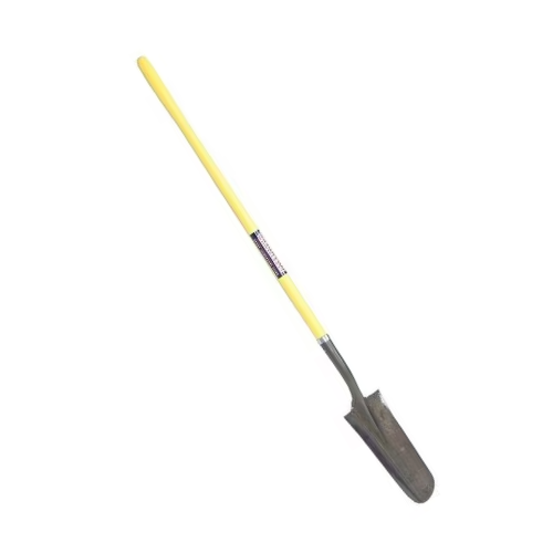 Transplanting Drain Spade Narrow Digging Shovel Long Fiberglass Handle