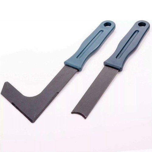 2 PC PATIO WEEDER SET Comfort Grip Pavement Slab Moss Root Weeding Remover Tool - Picture 2 of 6