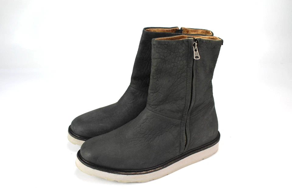 Blackstone Gr.38 Damen Stiefel Stiefeletten Boots Winter Schwarz Leder TOP E 992 - Bild 2 von 4