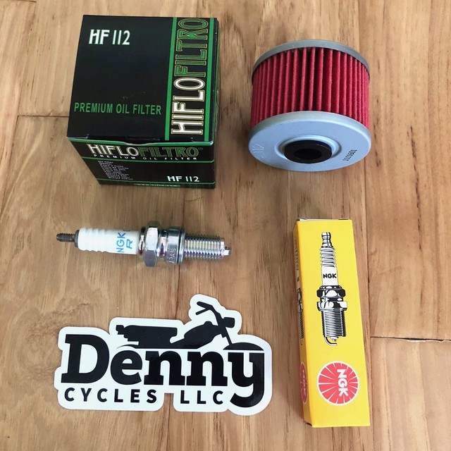 Honda FourTrax TRX250X Tune Up Kit 8792 Oil Filter & NGK Spark Plug L