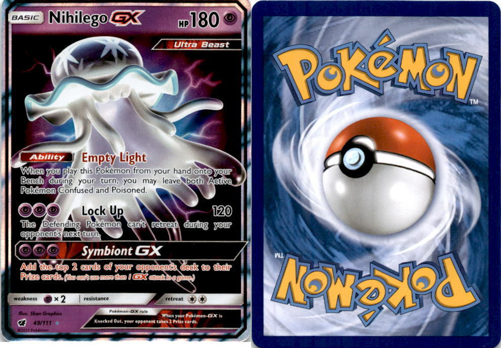 Nihilego GX - 49/111 - Ultra Rare