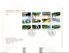 Sc#1472 to 1483 FDC Canadian Bank Note Co.   cachet