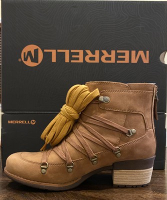 merrell women's shiloh lace boot