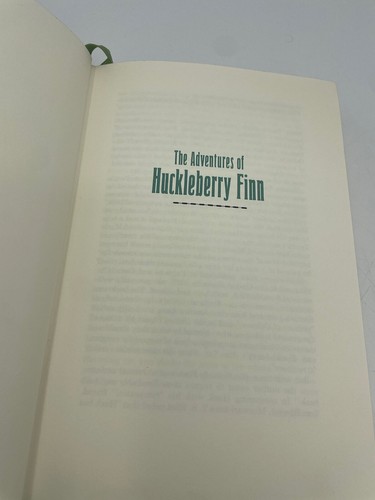 The Adventures of Huckleberry Finn Twain 1982 HC Oxford/Franklin Library Book - Picture 5 of 7