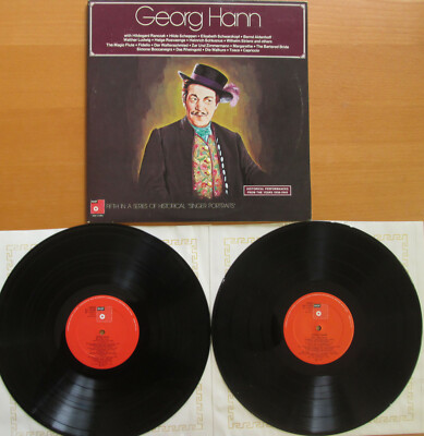 Georg Hann 2xLP Historical Performances 1938-1945 EXCELLENT BASF KBF 21486