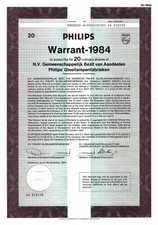 Fabryki lamp gloeiowych Philips Eindhoven (20 nakazów-1984)