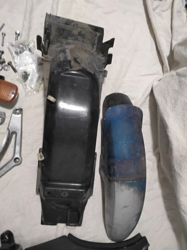 1983 Honda Nighthawk 650 Side Covers Fenders lights Misc Part Hardware Foot Pegs - Picture 5 of 18