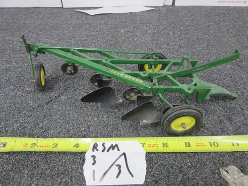 John Deere ERTL GREEN Scheibenanhänger Betriebsgerät Druckgusspflug