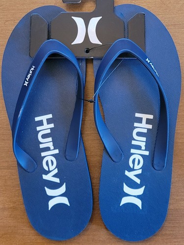 Hurley Blue Flip flops sandals thongs 