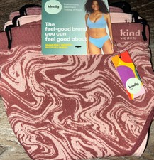 Kindly Yours  3-Pair Womens Thong Seamless Underwear Nylon Blend  2XL 20 