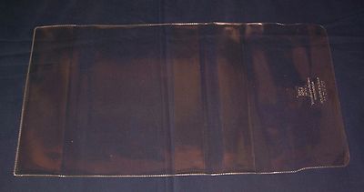 1 (one) Brodart Vinyl Slip-Cover 11 1/8'' - 12 3/16'' 7 mil thick! YOU CHOOSE SIZE