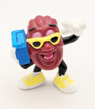 Vintage 1988 Calrab Applause Boombox Radio The California Raisins S1 Toy Figure