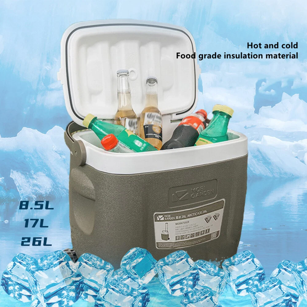 Portable Insulation Box Car Food Storage Ice Fishing Box FOR Home Camping  Travel