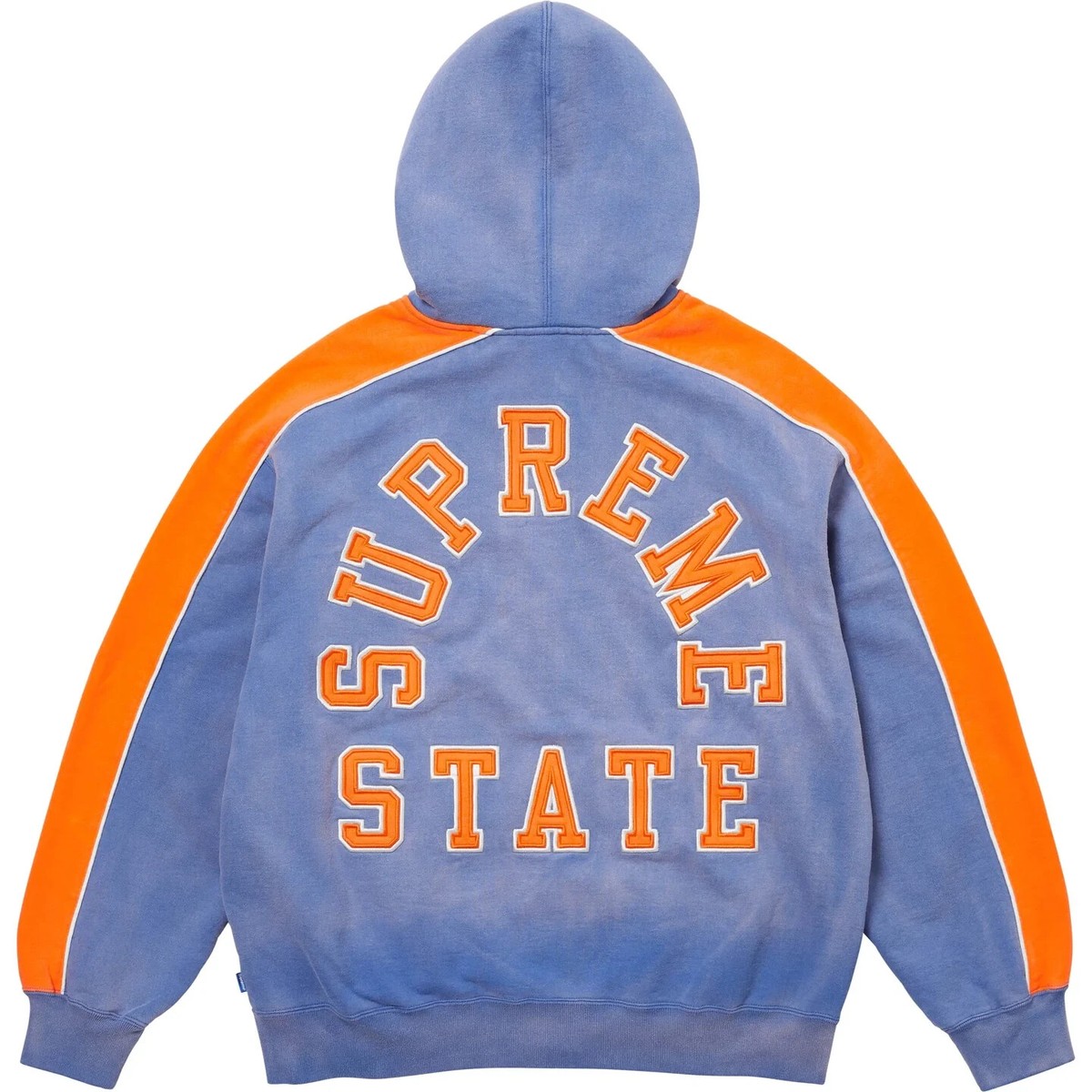 Supreme State Zip Up Hooded Sweatshirt 3colors FW24 | eBay