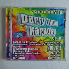 Party Tyme Karaoke Super Hits 19 CD G
