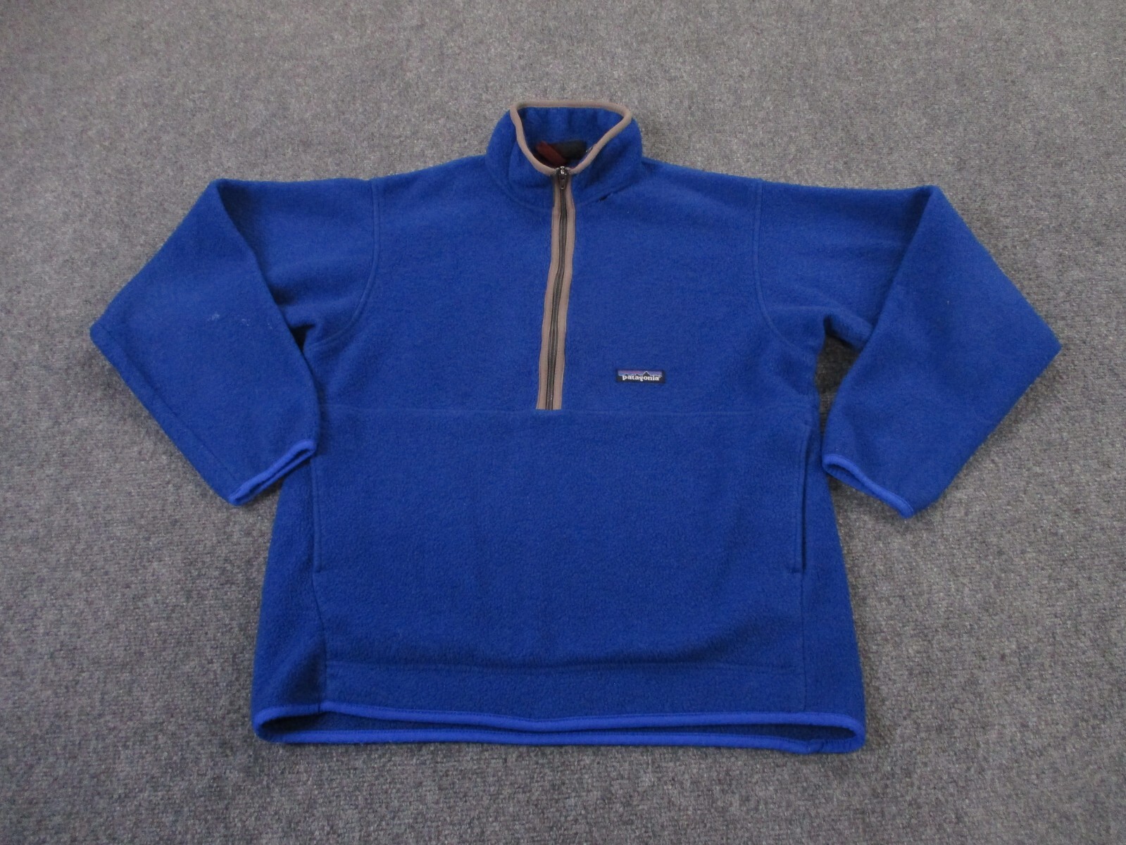 Vintage Patagonia Synchilla Fleece Jacket Womens M Blue Hiking Sweater