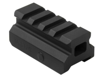 NcSTAR Gen2 3/4'' Riser Rail Mount Short Picatinny Weaver Optic Sight Scope BLK
