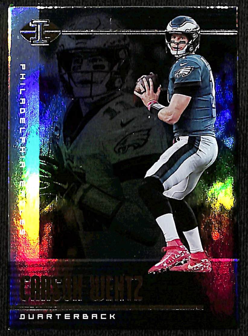 2019 Panini Illusions  Carson Wentz #87   Philadelphia Eagles