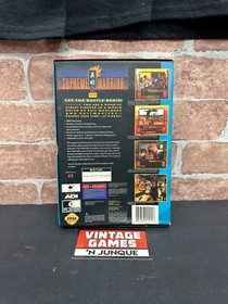SUPREME WARRIOR Sega CD CiB