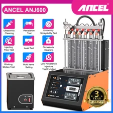 Car Motorcycle Ultrasonic Fuel Injector Cleaner Tester Injector Cleaning Machine