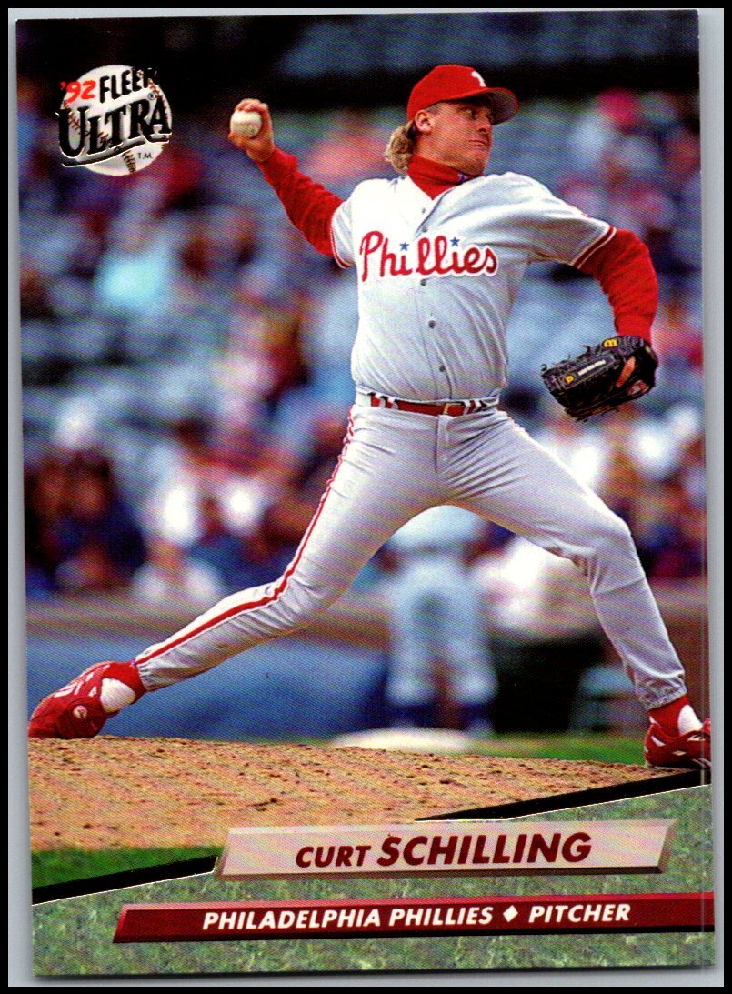 1992 Fleer Ultra #548 Curt Schilling - FREE SHIPPING!