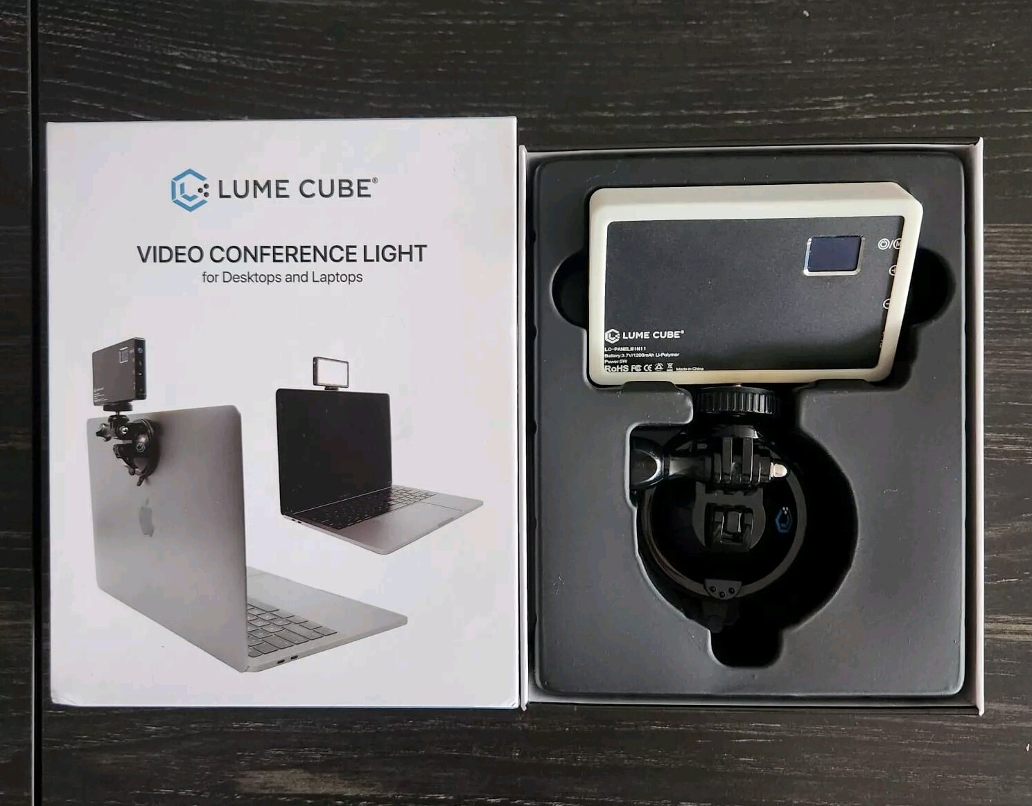 Lumecube LC-PANELMINI1 Smart LED Photography Cube Light with Box Video Zoom