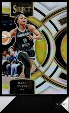 2024 Panini Select WNBA #146 Dana Evans Silver Prizms Chicago Sky