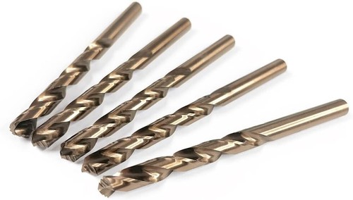 1mm-10mm HSS Gold Cobalt Jobber Drill Bit Drilling Stainless Steel & Hard Steels - Picture 2 of 17