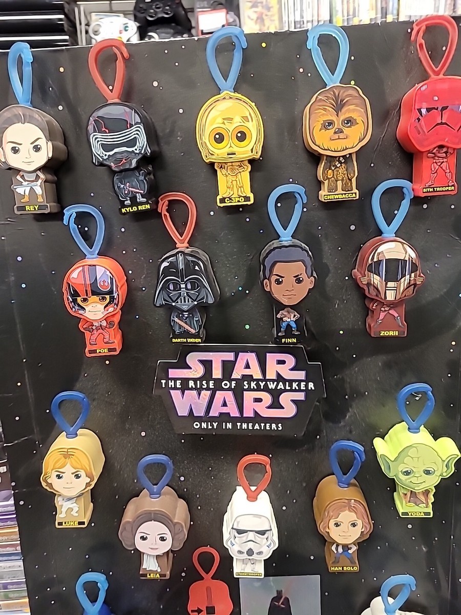 マクドナルドスターウォーズ景品 McDonald's Star wars toy Happy Meal 2019 store display sets