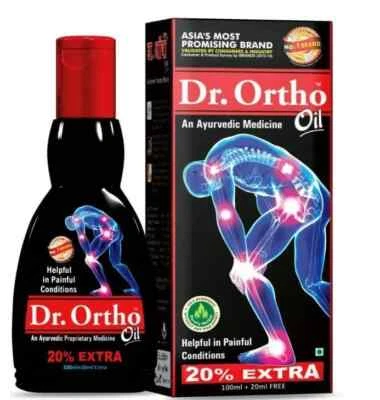 DR ORTHO Dr.Ortho Oil Ayurvedic Medicine Oil Muscles Back Knee Joint Neck Pain 120ml