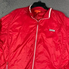 Redvanly Jacket Mens XL Red Murray Windbreaker Golf Lightweight Full Zip