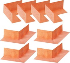 8pcs Inside Waterproofing Corner ShowerSeamless Corner Cover,OutsidePolyethylene