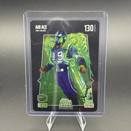 Bo Jackson Battle Arena Air Ace “Ace Bailey” GLOW Battlefoil RC - BF-74
