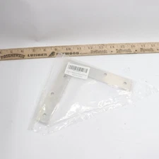 (2-Pk) BTMB L Shape Corner Brace Right Angle Bracket Stainless Steel 5.9" x 5.9"