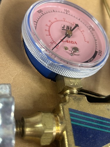 JB Industries Manifold Gauge, R-410-A M7-5GY5 - Picture 5 of 8