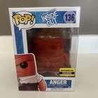Funko Pop! Vinyl: Pixar - Anger - (Glitter) Entertainment Earth (Exclusive) #136