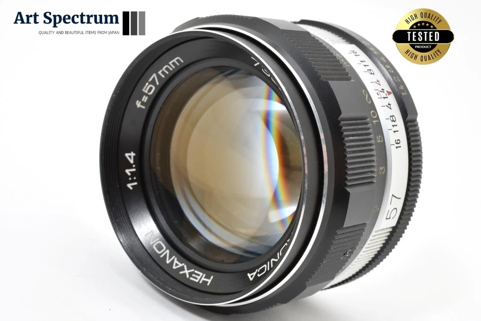 [Opt N Mint] Konica Hexanon 57mm f1.4 Standard Prime Lens from Japan - Image 4 of 4