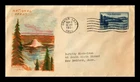 Dr Jim Stamps 6c Crater Lake Scott 745 First Day Issue Grimsland Cachet Cover