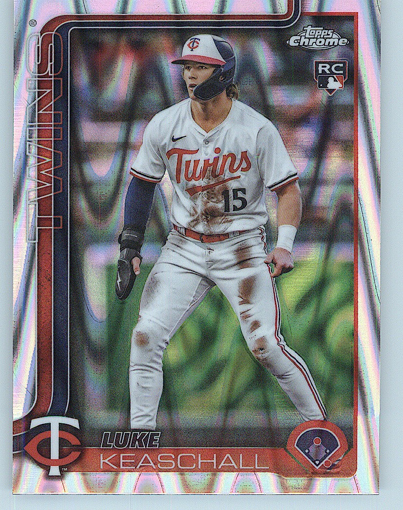 2025 Topps Chrome Update #USC106 Luke Keaschall RayWave Refractor