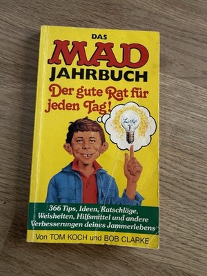  1987 Mini Press MAD Taschenbuch #57 DER GUTE RAT FÜR JEDEN TAG Humor Satire