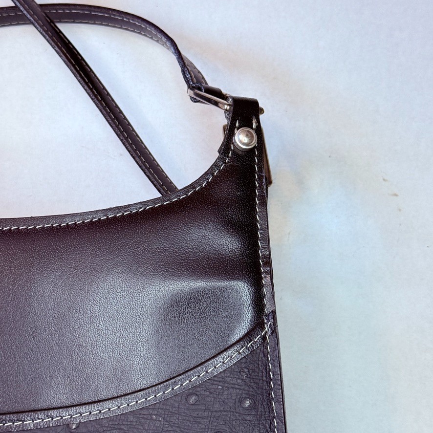 Henderson Leather Co Patchwork Leather Crossbody … - image 4